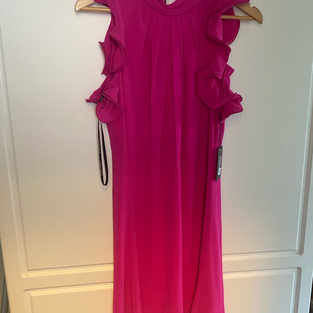 Vince Camuto Fuchsia Sleeveless Dress